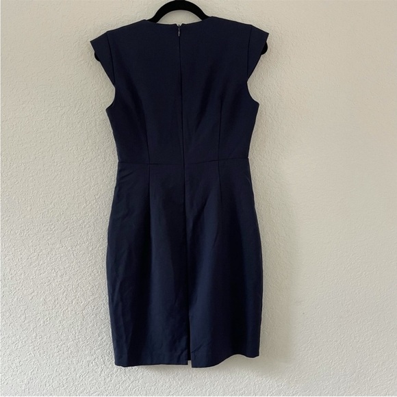 REISS Cap Sleeve Sheath Dress - Picture 8 of 8
